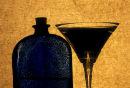 blue bottle silhouette2 